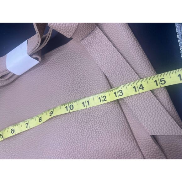 Ulta Beauty Light Brown Tote bag Faux Leather New With Tag Women’s Shoulder Bag - Picture 6 of 7